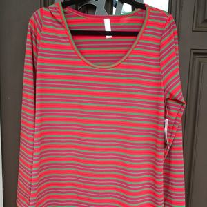 LuLaRoe Lynnae long sleeved top